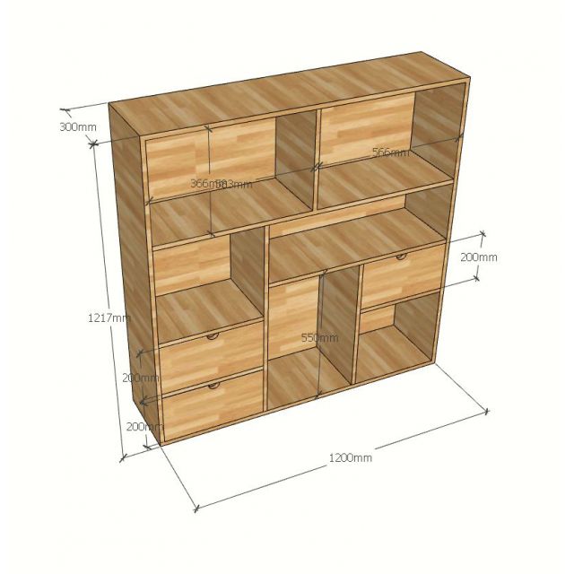 Chiều rộng 30cm của chiếc kệ tủ là giải pháp khỏa lấp những khoảng trống trong căn phòng một cách tuyệt với