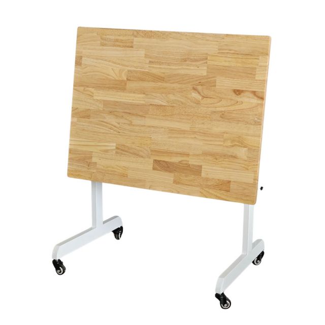 Bàn làm việc gấp gọn 80x60cm chân có bánh xe SPD68190 Bàn làm việc gấp gọn 80x60cm chân có bánh xe SPD68190