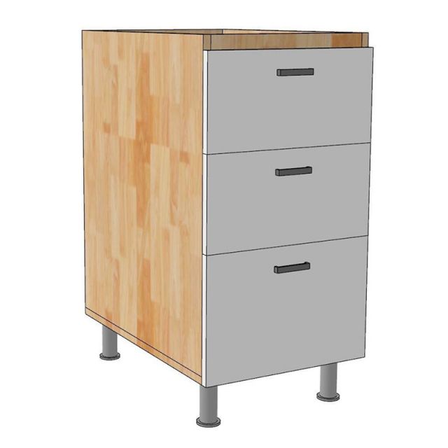 Module tủ bếp dưới hệ 3 ngăn kéo MTBD010 Module tủ bếp dưới hệ 3 ngăn kéo MTBD010