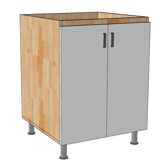 Module tủ bếp dưới 60cm hệ cửa mở MTBD012 Module tủ bếp dưới 60cm hệ cửa mở MTBD012