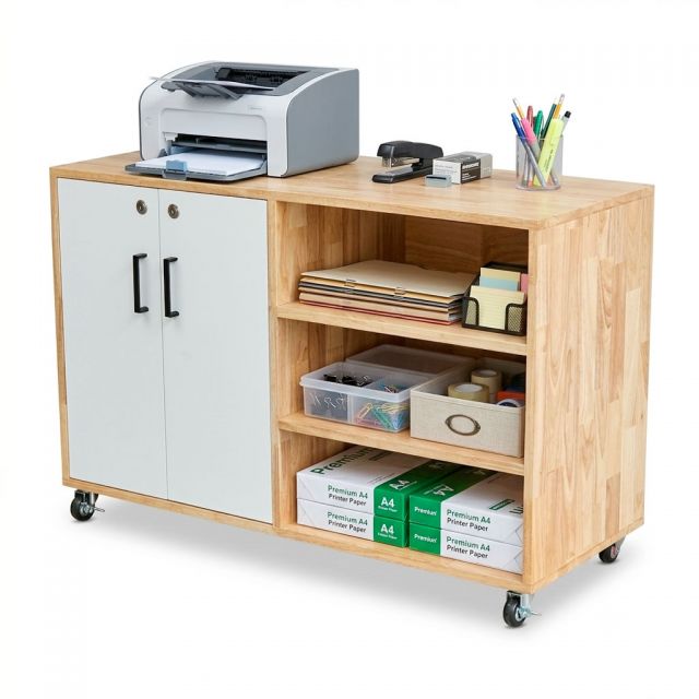 Tủ cá nhân di động 100x40x65cm gỗ tự nhiên TCN68032