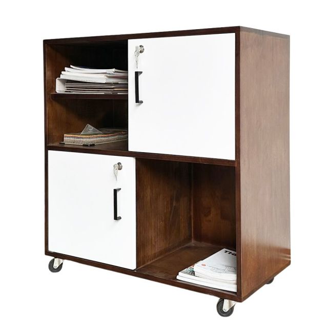 Tủ cá nhân di động gỗ tự nhiên TCN68030 Tủ cá nhân di động gỗ tự nhiên TCN68030