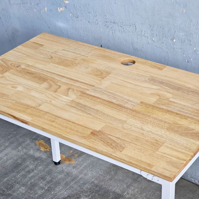 Bàn làm việc 100x60cm gỗ tự nhiên hệ Minimal 2 HBMN029