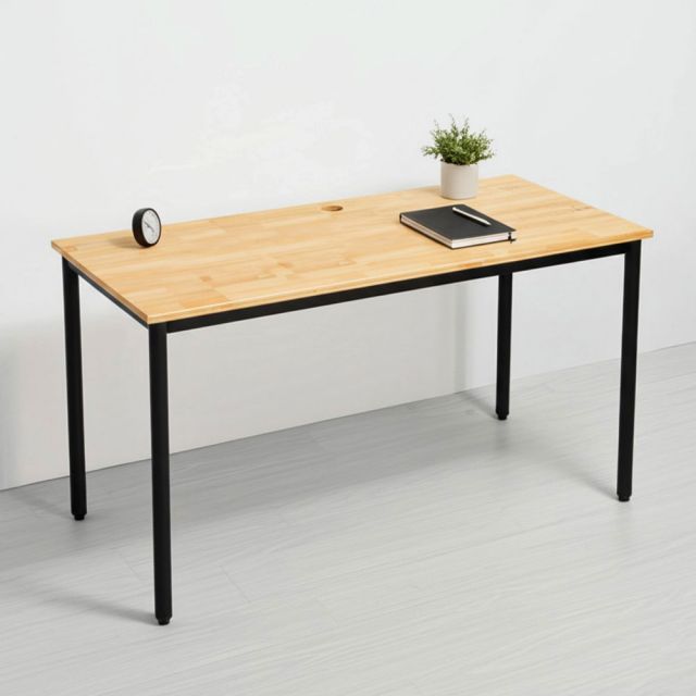 Bàn làm việc 140x60cm gỗ tự nhiên hệ OMA HBOM003 Bàn làm việc 140x60cm gỗ tự nhiên hệ OMA HBOM003