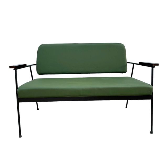 Ghế sofa băng viền gỗ nệm bọc simili TTG016