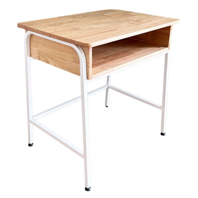 Bàn học đơn có hộc gỗ tự nhiên chân sắt PSD031 Bàn học đơn có hộc gỗ tự nhiên chân sắt PSD031