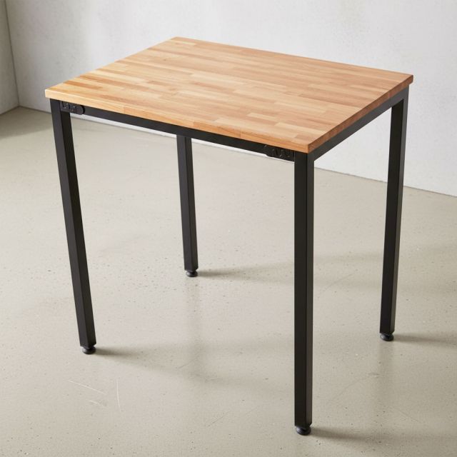 Bàn mini 70x50cm gỗ tự nhiên chân sắt IDE68016