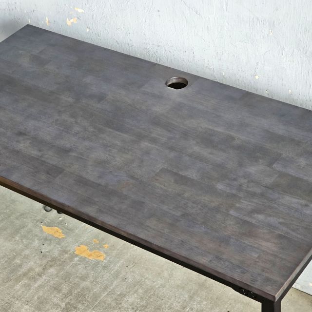 Bàn làm việc 120x60cm gỗ tự nhiên hệ Minimal 2 HBMN030