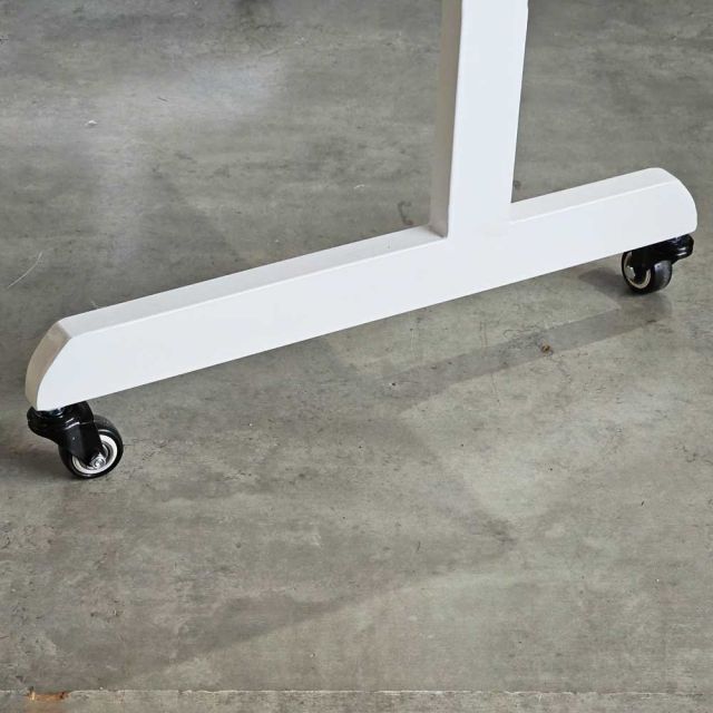 Bàn làm việc gấp gọn 80x60cm chân có bánh xe SPD68190