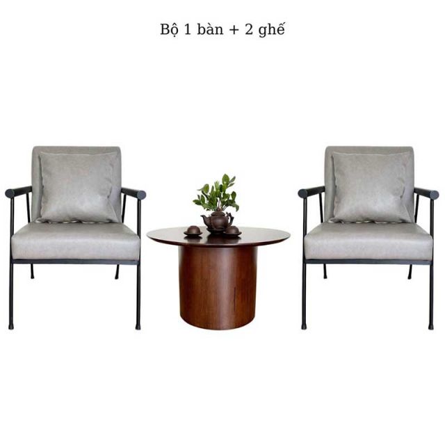 Bộ Bàn Sofa 2 ghế ngồi uống trà, đọc sách CBSF68028 Bộ Bàn Sofa 2 ghế ngồi uống trà, đọc sách CBSF68028