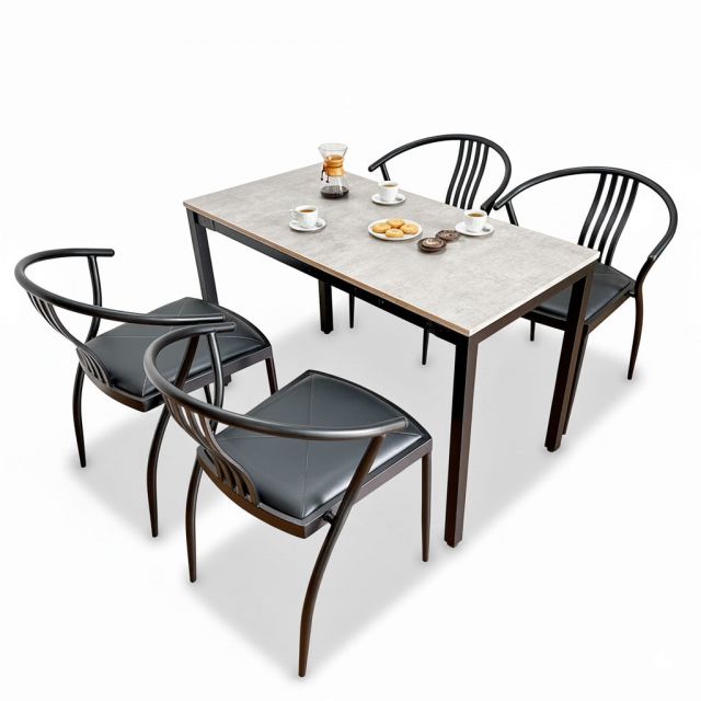 Bộ bàn ghế cafe, nhà hàng 4 người CBCF237