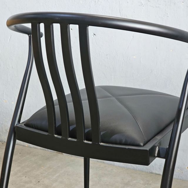 Ghế cafe nệm simili khung sắt TTG018