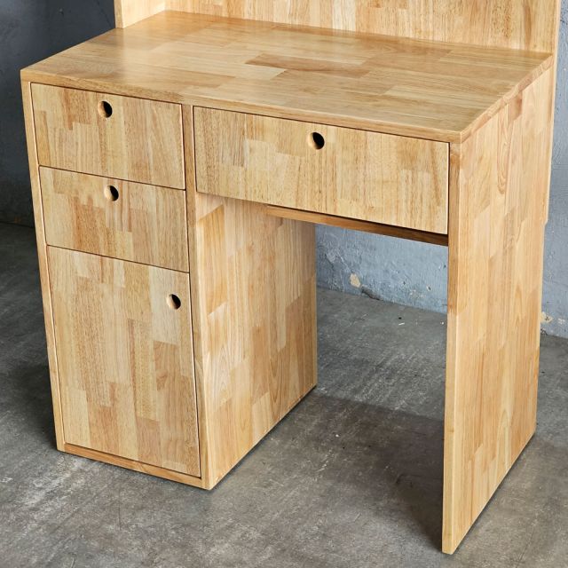 Bàn trang điểm hiện đại chân kết hợp tủ nhiều ngăn BTD68041