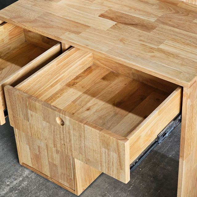 Bàn trang điểm hiện đại chân kết hợp tủ nhiều ngăn BTD68041