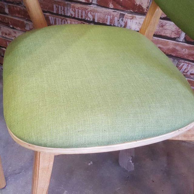 Ghế cafe, ghế ăn khung gỗ nệm vải GCF138