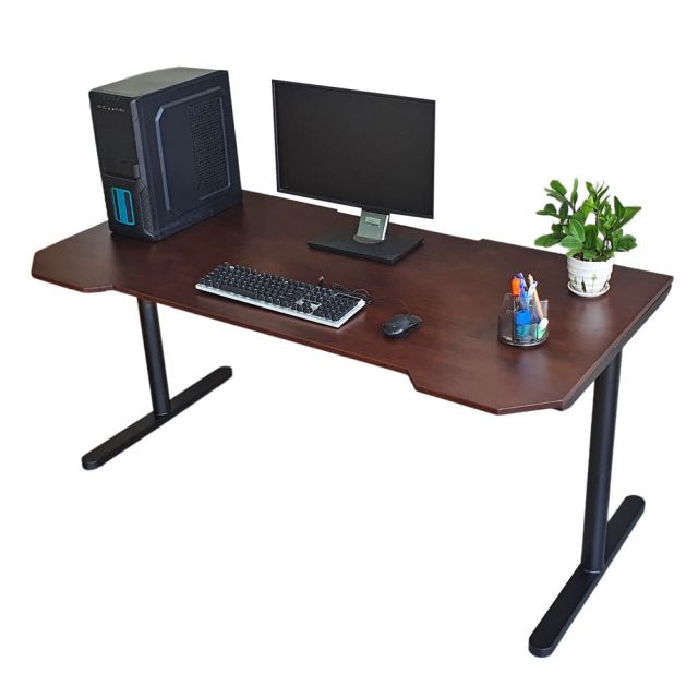 Bàn chơi game GamingDesk gỗ cao su khung sắt lắp ráp GD68060 Bàn chơi game GamingDesk gỗ cao su khung sắt lắp ráp GD68060