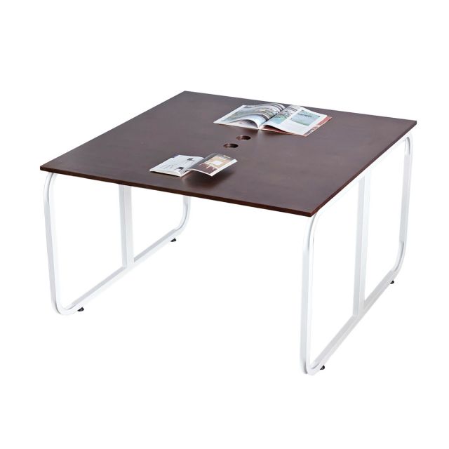 Bàn làm việc cụm 2 người ngồi chân sắt hệ Minimal HBMN031