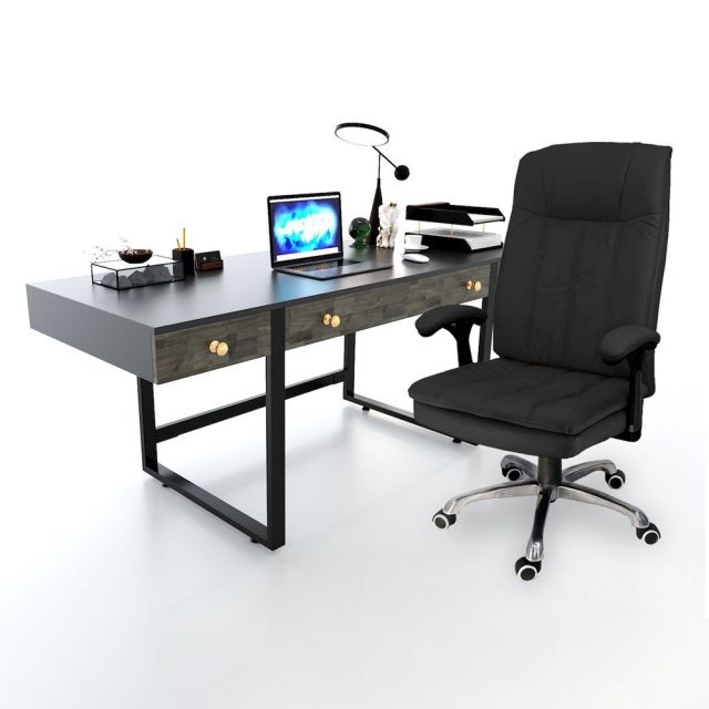 Combo bộ bàn ghế làm việc giám đốc hiện đại CB68183 Combo bộ bàn ghế làm việc giám đốc hiện đại CB68183