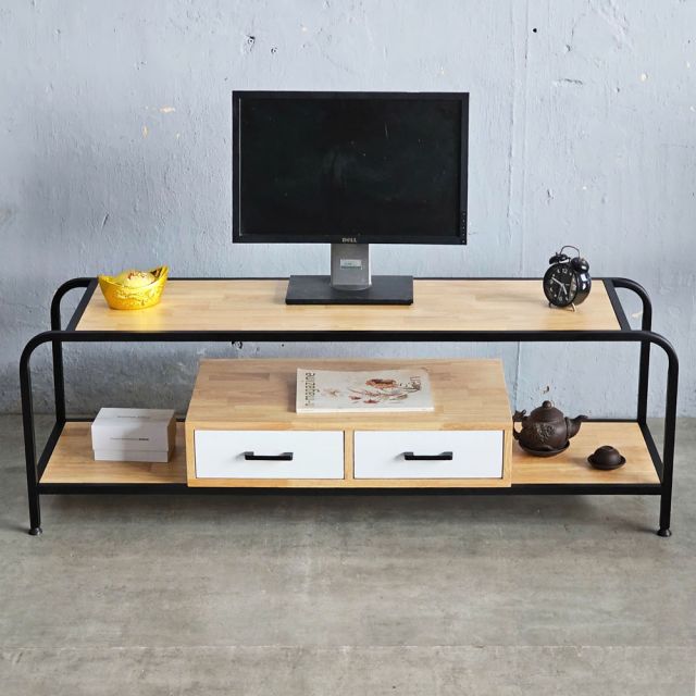 Kệ tivi phòng khách khung sắt sơn tĩnh điện hiện đại KTV68106