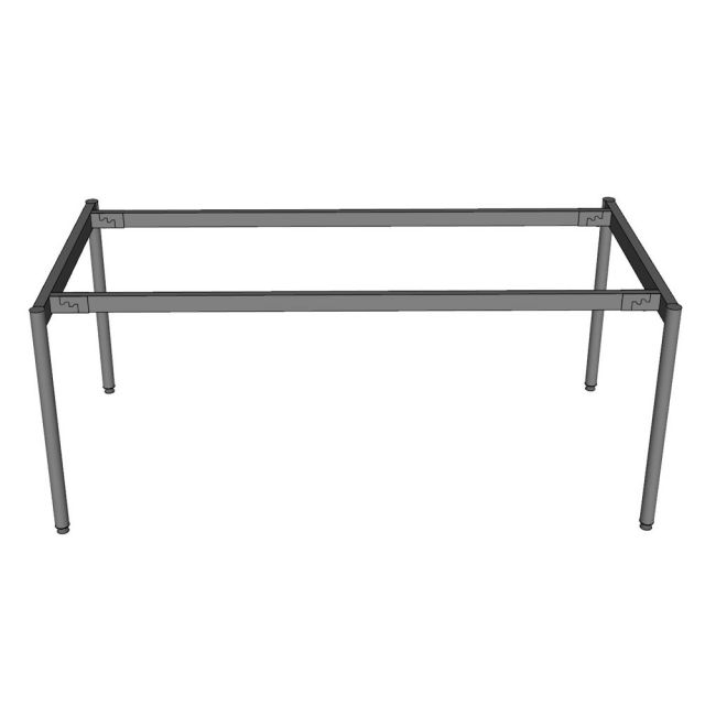 Chân sắt lắp ráp cho bàn họp 180x90cm hệ OMA II sơn tĩnh điện HCOM207