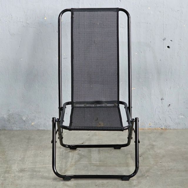 Ghế xếp lưới lưng cao khung sắp sơn tĩnh điện GCF156