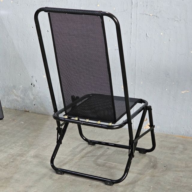 Ghế xếp lưới lưng cao khung sắp sơn tĩnh điện GCF156