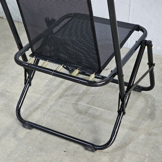 Ghế xếp lưới lưng cao khung sắp sơn tĩnh điện GCF156