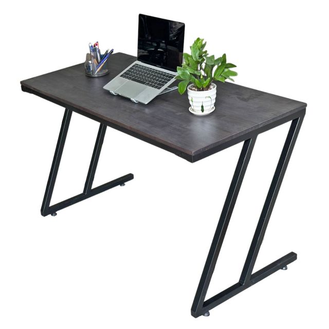 Bàn làm việc 120x60cm gỗ cao su chân chữ Z hệ Minimal HBMN034 Bàn làm việc 120x60cm gỗ cao su chân chữ Z hệ Minimal HBMN034