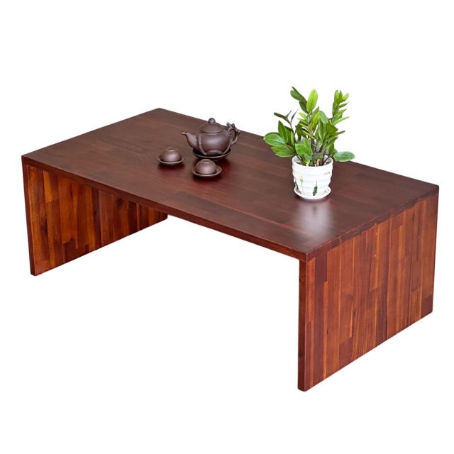 Bàn trà ngồi bệt kiểu Nhật 110x60cm gỗ tràm TT68248 Bàn trà ngồi bệt kiểu Nhật 110x60cm gỗ tràm TT68248