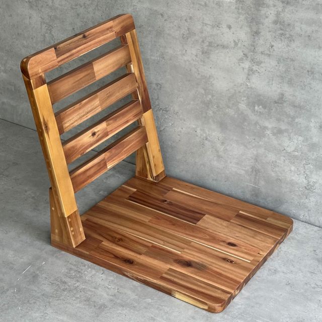 Combo bộ bàn ghế làm việc ngồi bệt gỗ tràm CB68186