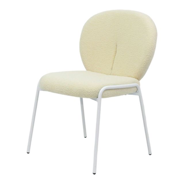 Ghế lưng tựa Winter Fluffy nệm bọc vải lông cừu GBC68039 Ghế lưng tựa Winter Fluffy nệm bọc vải lông cừu GBC68039