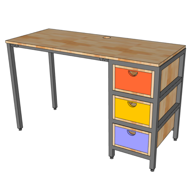 Bàn Học Có Ngăn Kéo Tiện Lợi 120x50Cm TK142