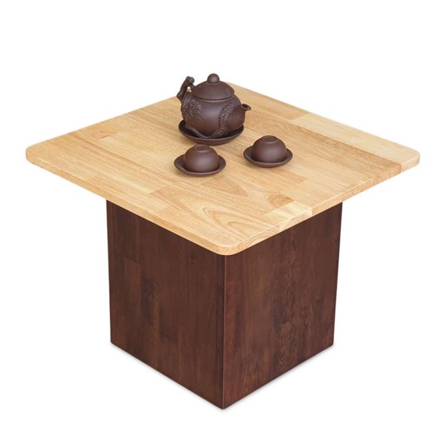 Bàn trà vuông nhỏ 50x50cm gỗ cao su TT68251 Bàn trà vuông nhỏ 50x50cm gỗ cao su TT68251