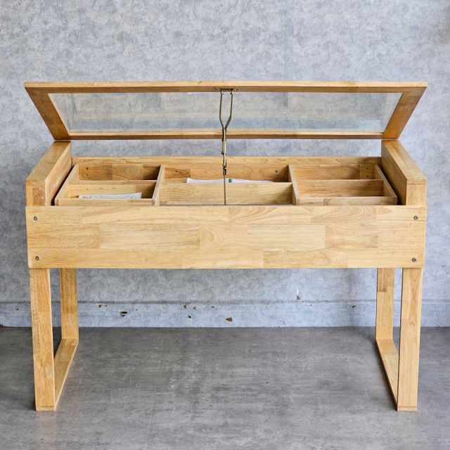 Bàn vẽ kiến trúc DraftingDesk 120x60cm mặt kính cường lực DD68003