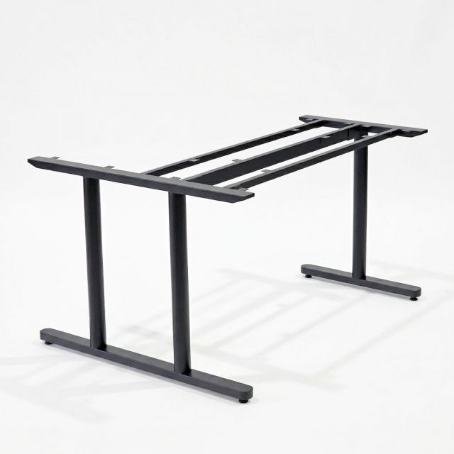 Chân sắt lắp ráp cho bàn góc chữ L 140x100cm sơn tĩnh điện HCTO009