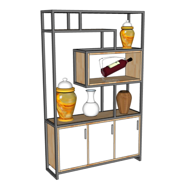Kệ Trưng Bày Rượu TK141