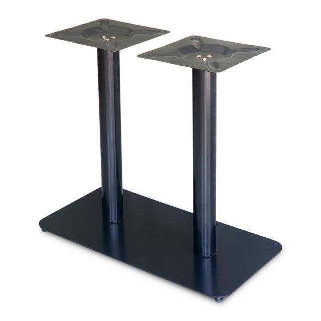 Chân sắt 2 trụ sơn tĩnh điện  dùng cho bàn ăn nhà hàng CHBBA021 Chân sắt 2 trụ sơn tĩnh điện  dùng cho bàn ăn nhà hàng CHBBA021