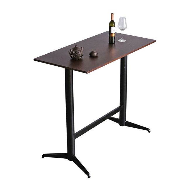 Bàn bar chữ nhật 120x60cm chân sắt sơn tĩnh điện BB023