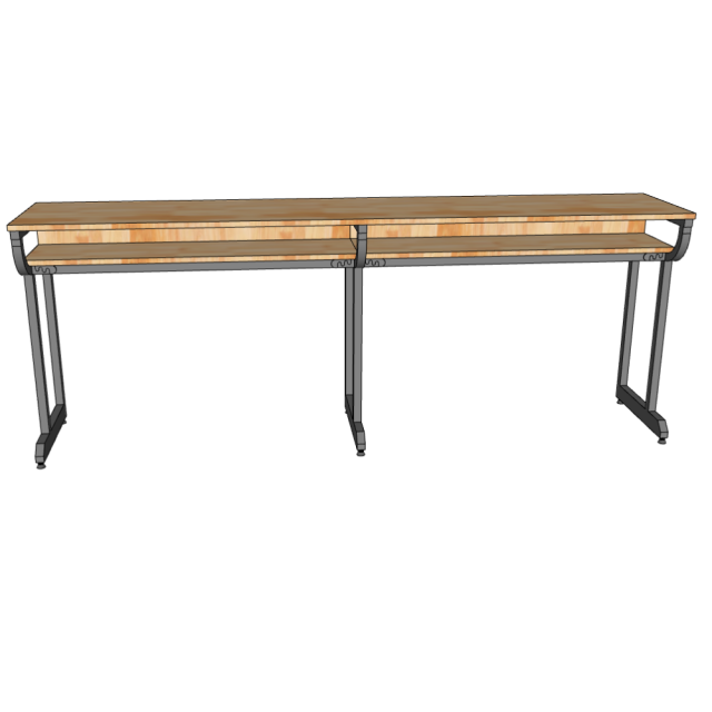 Bàn Học Sinh 4 Chổ Ngồi TK225 