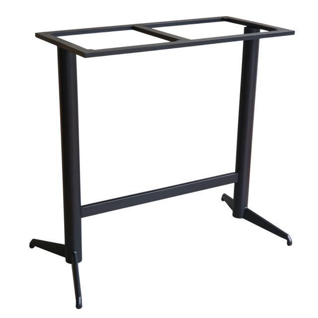 Chân sắt đôi cho bàn bar 120x60cm sơn tĩnh điện CHBCF029