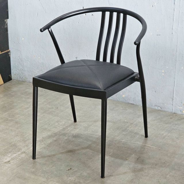 Ghế cafe, ghế ăn nệm simili khung sắt TTG018