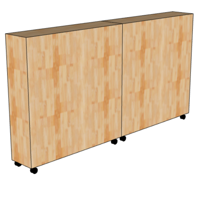 Modul Tủ Cho Trẻ Mầm Non Gỗ Tự Nhiên TK210