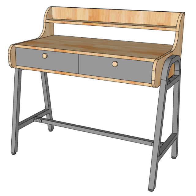 Bàn Làm Việc Tại Nhà 1m TK259