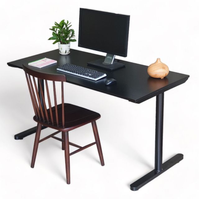 Combo bộ bàn ghế làm việc 140x70cm gỗ cao su chân sắt CB68194 Combo bộ bàn ghế làm việc 140x70cm gỗ cao su chân sắt CB68194
