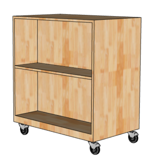 Giá Tủ Sách Di Động Hai Bên TK273