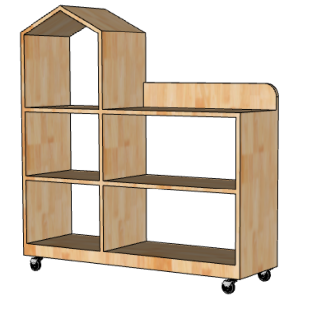 Kệ Sách Di Động TK263