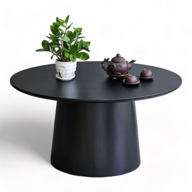 Bàn sofa Ellipse 60x40cm gỗ cao su TT68256 Bàn sofa Ellipse 60x40cm gỗ cao su TT68256