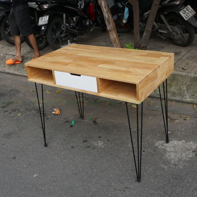 BD68039 - Bàn làm việc Bookdesk PINLEG một ngăn kéo - 100x50x75 (cm)