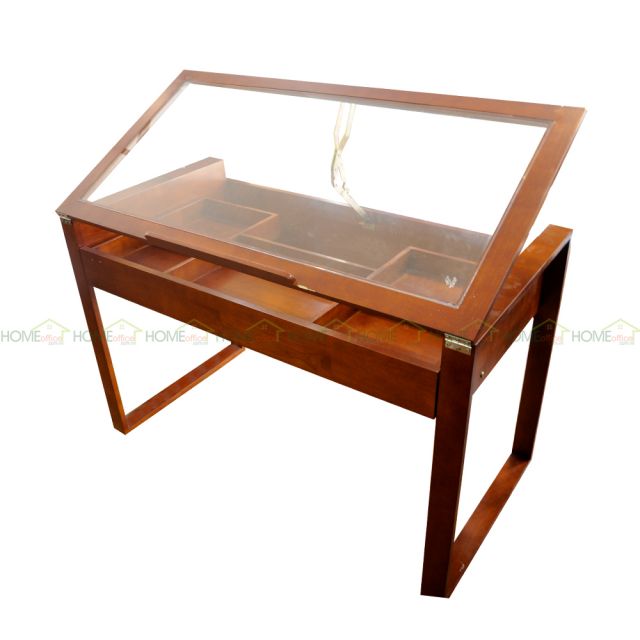 Bàn vẽ kiến DraftingDesk mặt kính cường lực màu cánh gián Bàn vẽ kiến DraftingDesk mặt kính cường lực màu cánh gián