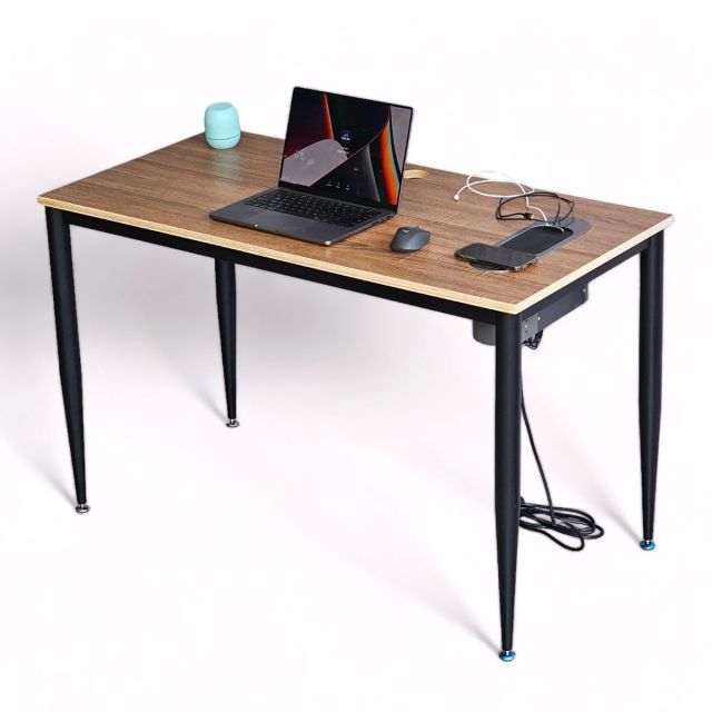 Bàn ZDesk 120x60cm tích hợp hộp điện có sạc không dây gỗ Plywood ZD004 Bàn ZDesk 120x60cm tích hợp hộp điện có sạc không dây gỗ Plywood ZD004